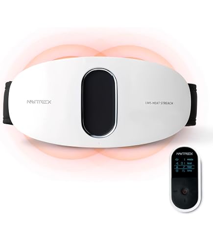 Amazon | Susanny 腰ホットベルト腹部 温熱腰ベルト EMS振動 5種類調節